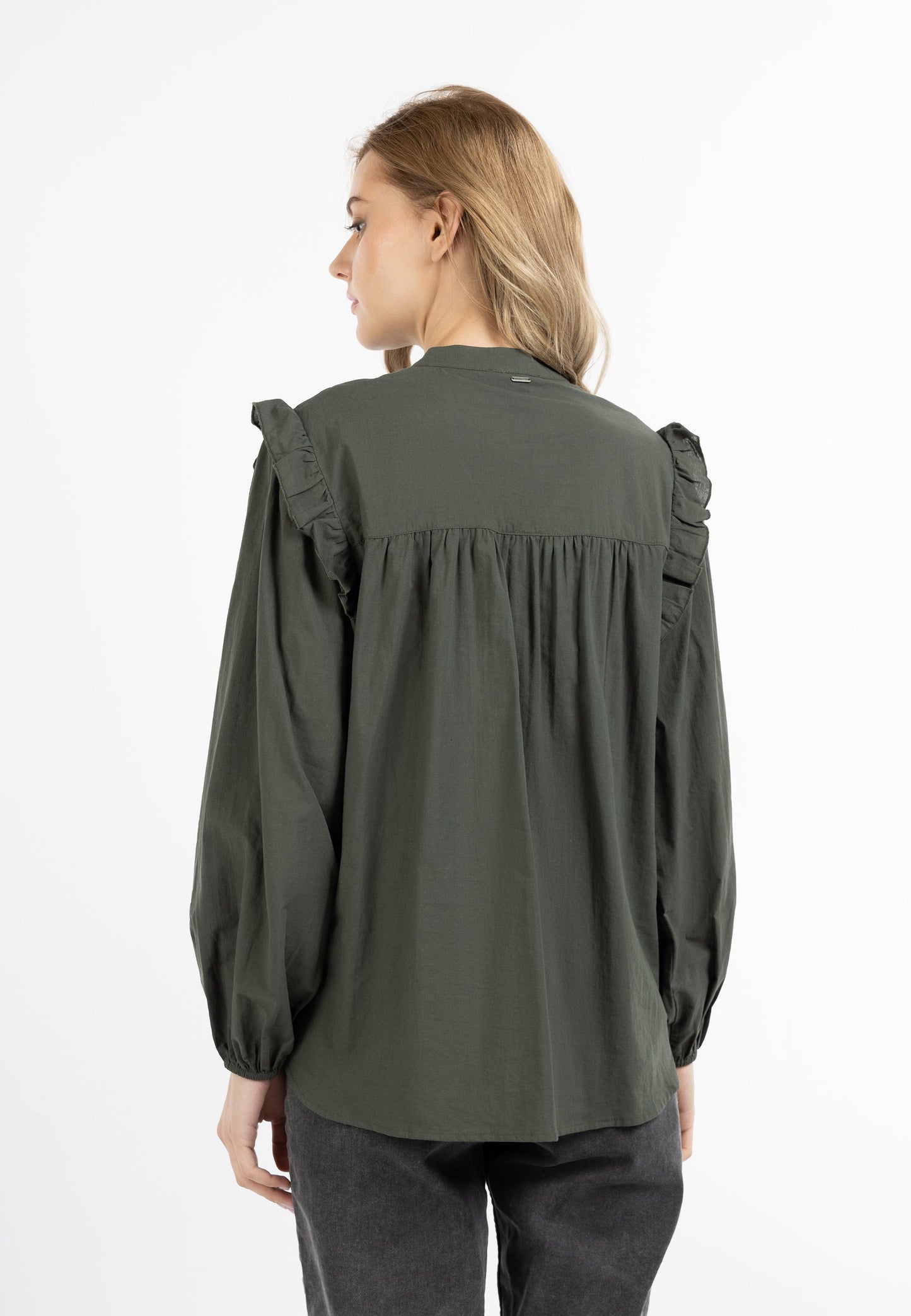 Dreimaster vintage Women's Long Sleeve Blouse