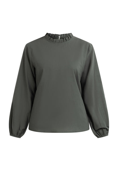 Dreimaster vintage Women's Long Sleeve Blouse