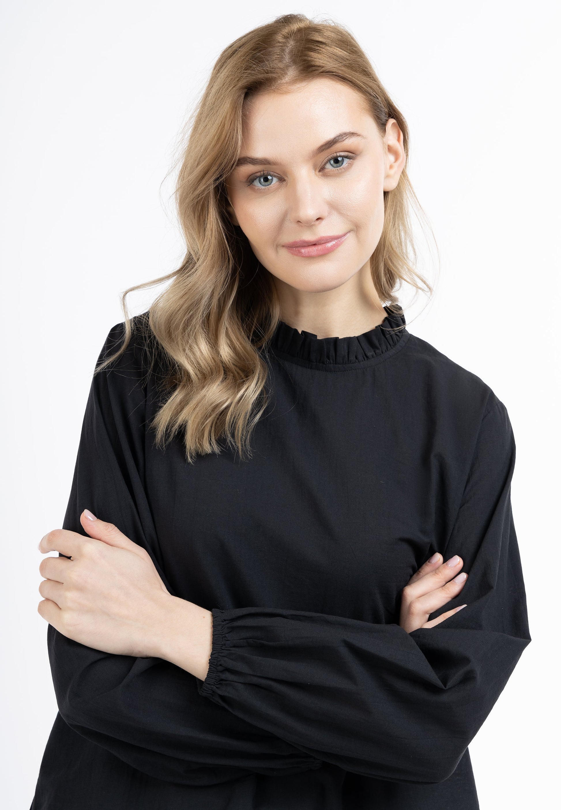 Dreimaster vintage Women's Long Sleeve Blouse