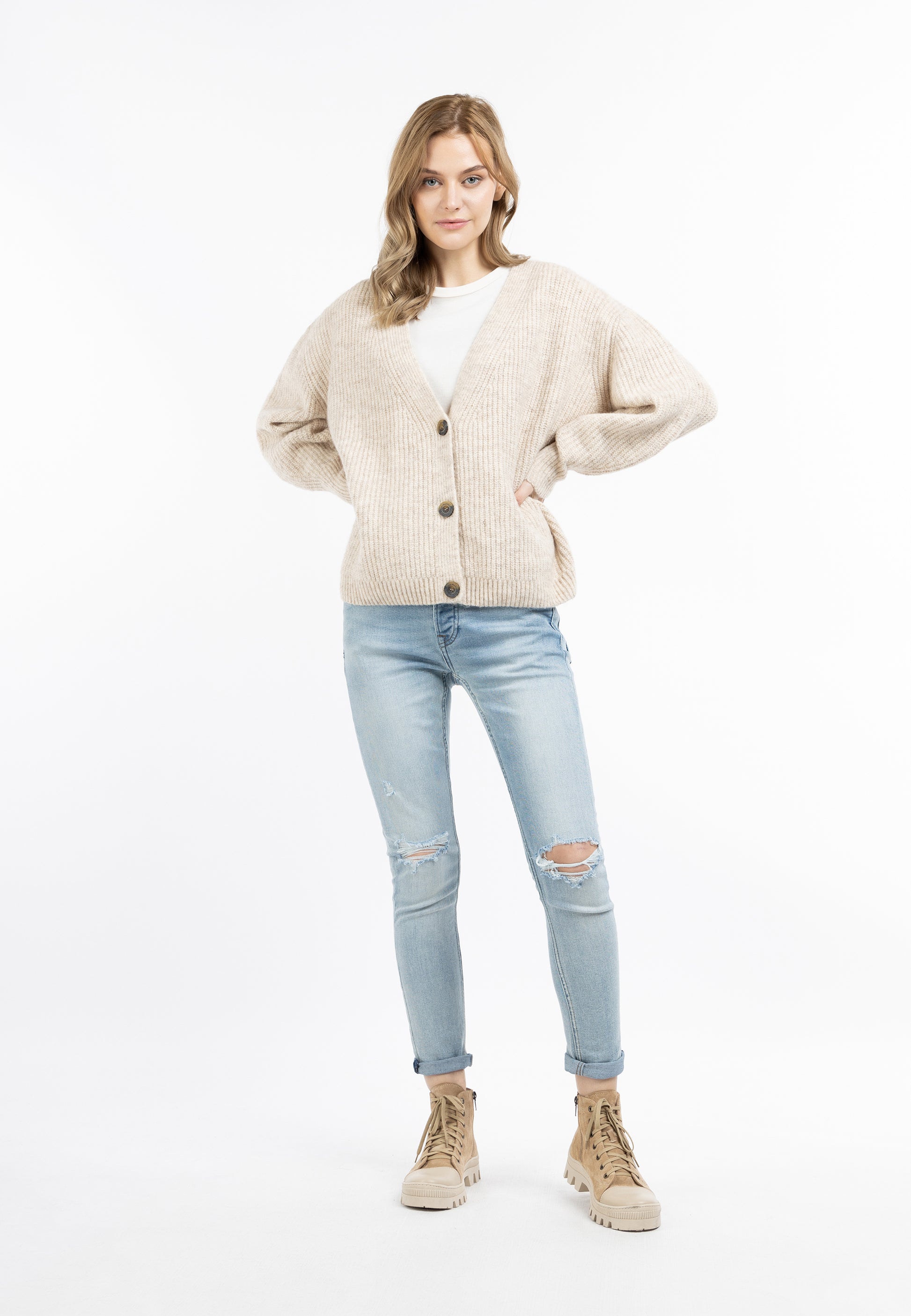 DreiMaster Vintage Women's Oversized Cardigan