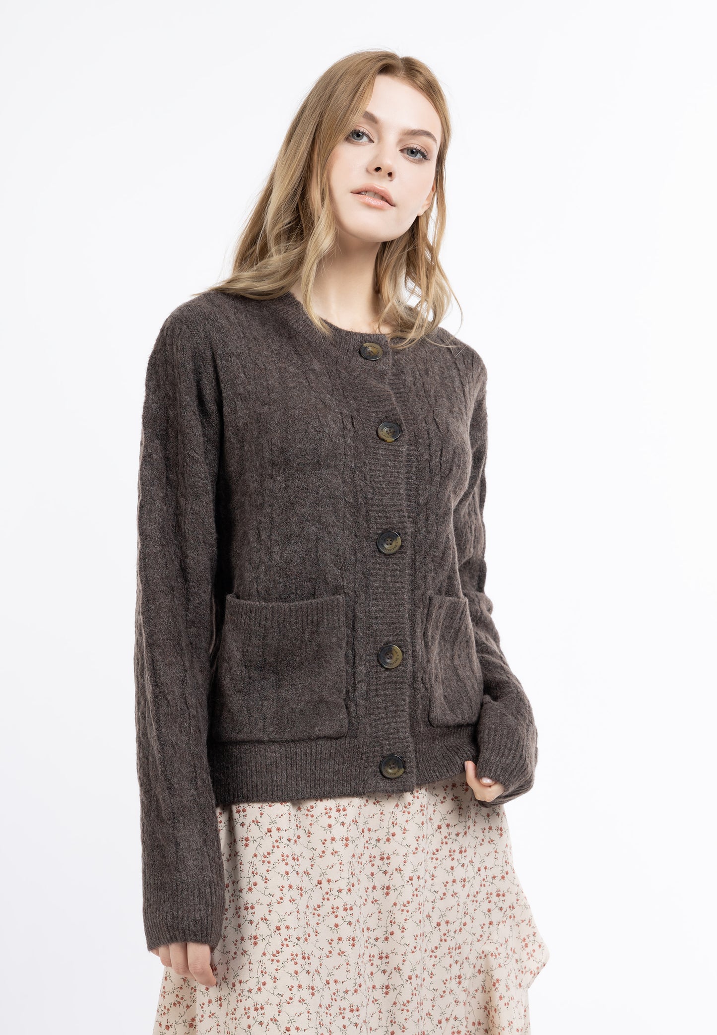 DreiMaster Vintage Women's Cardigan With Button