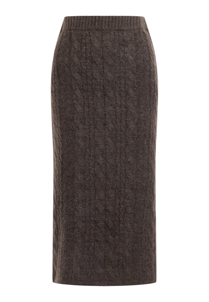 Dreimaster vintage Women's Knit Midi Skirt