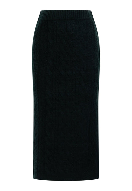 Dreimaster vintage Women's Knit Midi Skirt