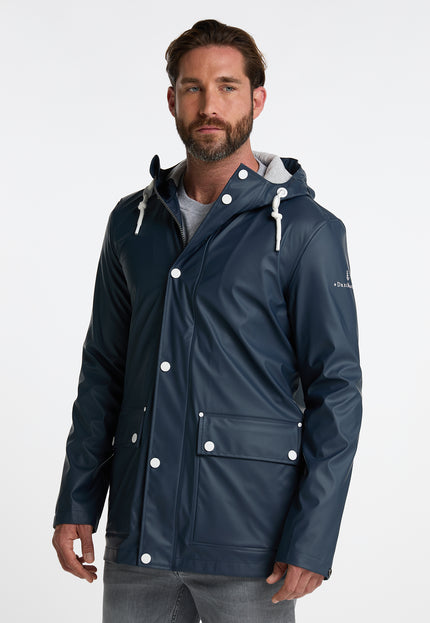 Dreimaster maritimer Herren Anorak + Einkaufstasche - Set