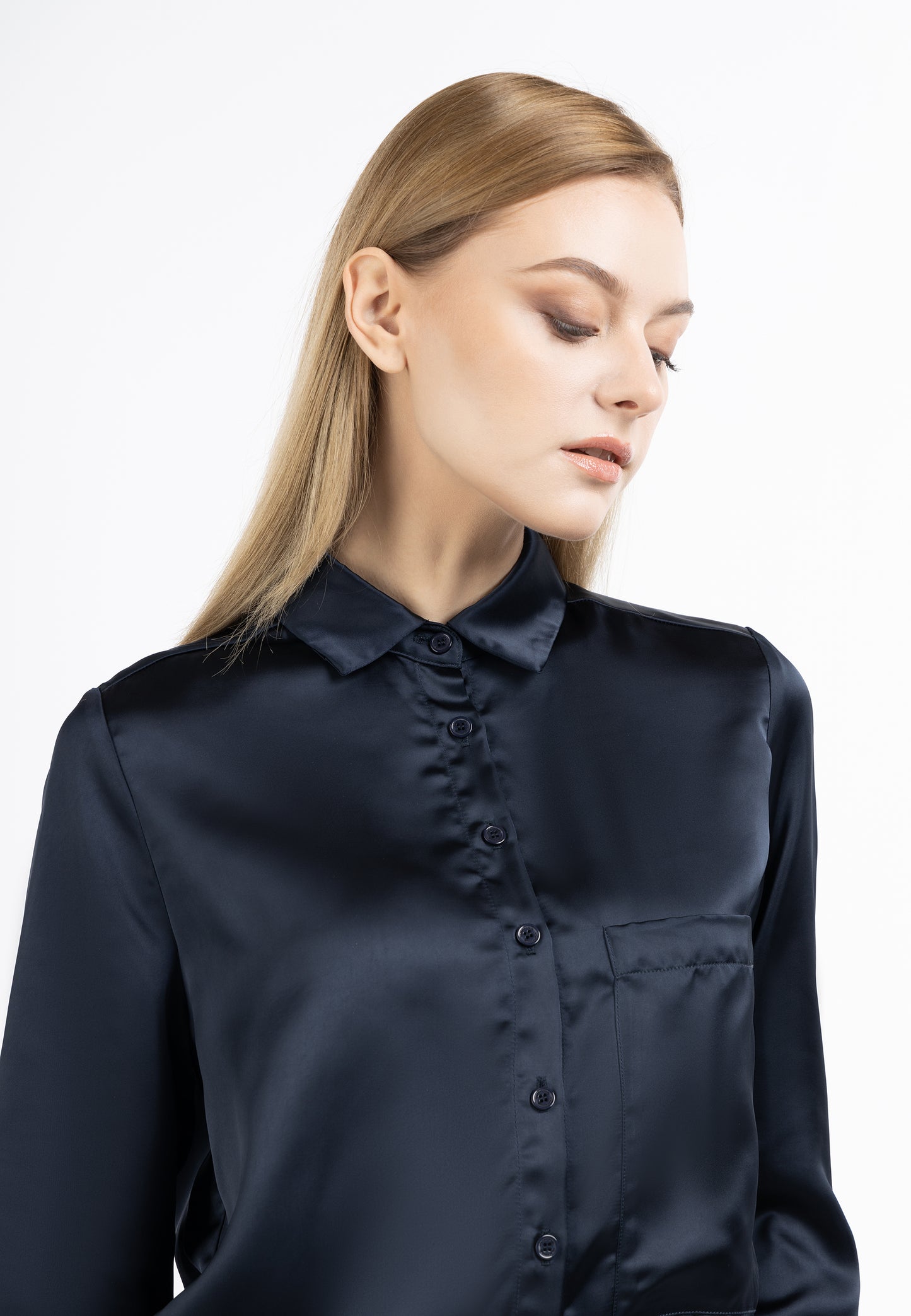 DreiMaster Klassik Damen Hemd Bluse