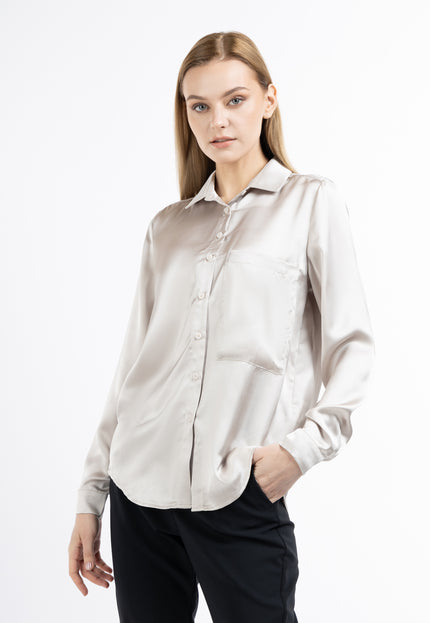 DreiMaster Klassik Damen Bluse