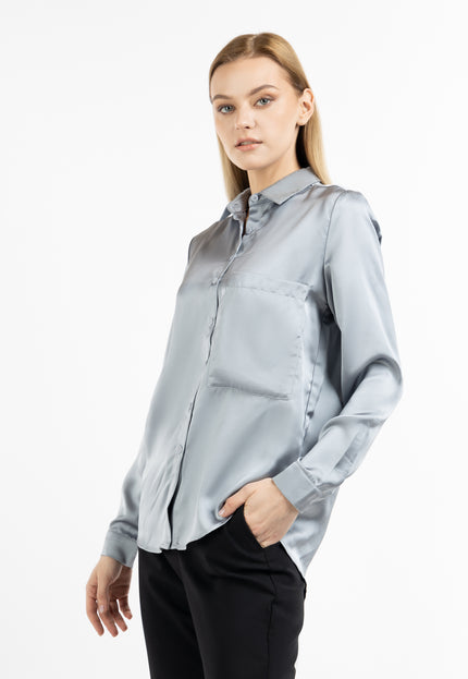 DreiMaster Klassik Damen Bluse