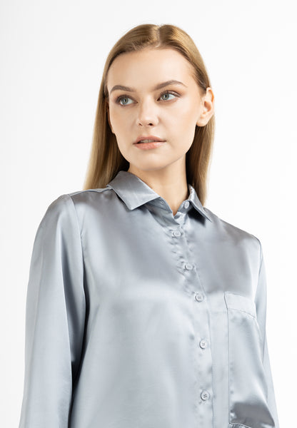 DreiMaster Klassik Damen Hemd Bluse