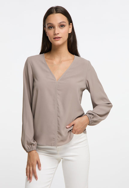 Risa Women's Classic Long Sleeve Blouse