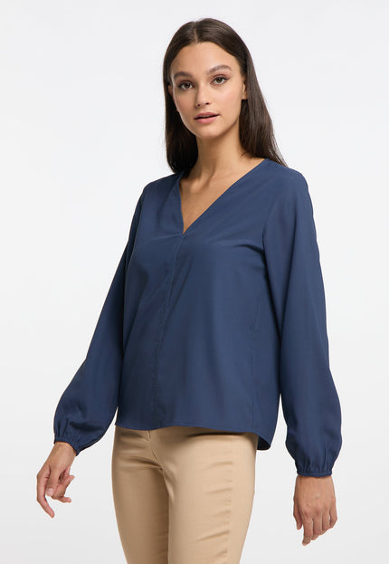 Risa Women's Classic Long Sleeve Blouse