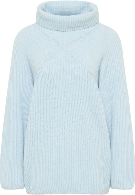 RISA Damen Strick-Turtleneck-Pullover