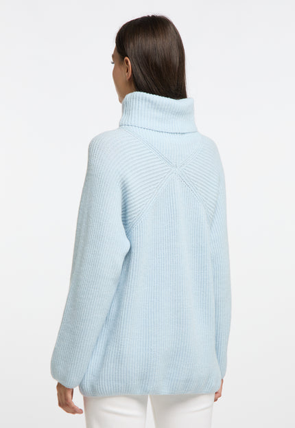 RISA Damen Strick-Turtleneck-Pullover