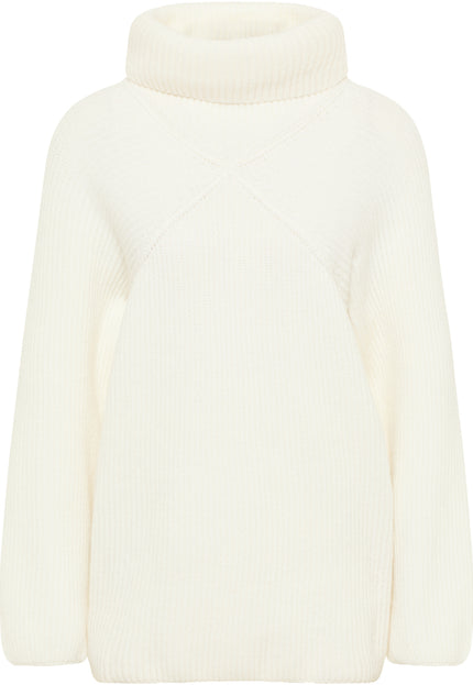 RISA Damen Strick-Turtleneck-Pullover