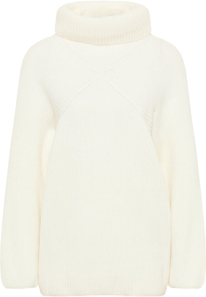 RISA Damen Strick Rollkragenpullover