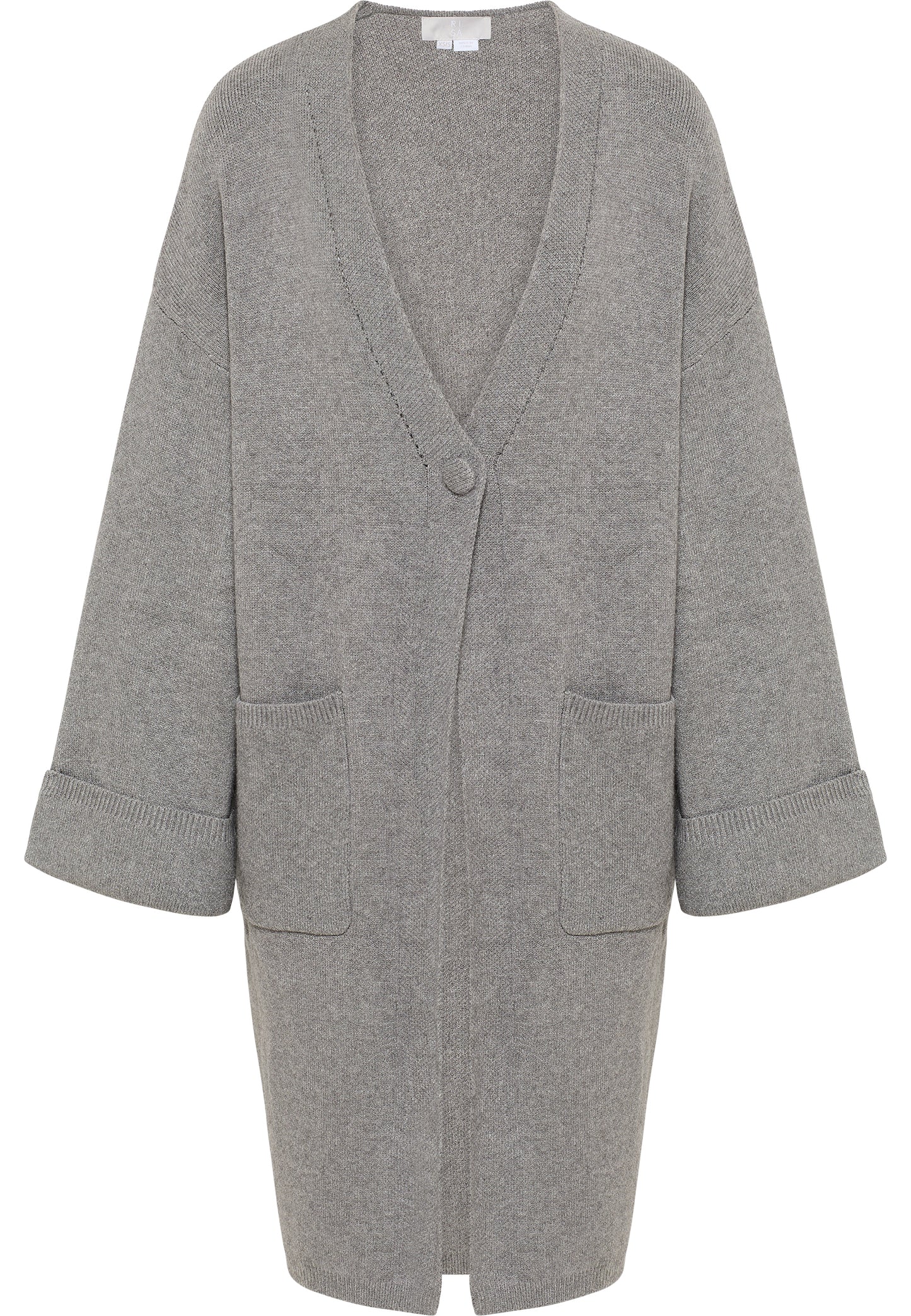 RISA Damen Offener Strick-Cardigan