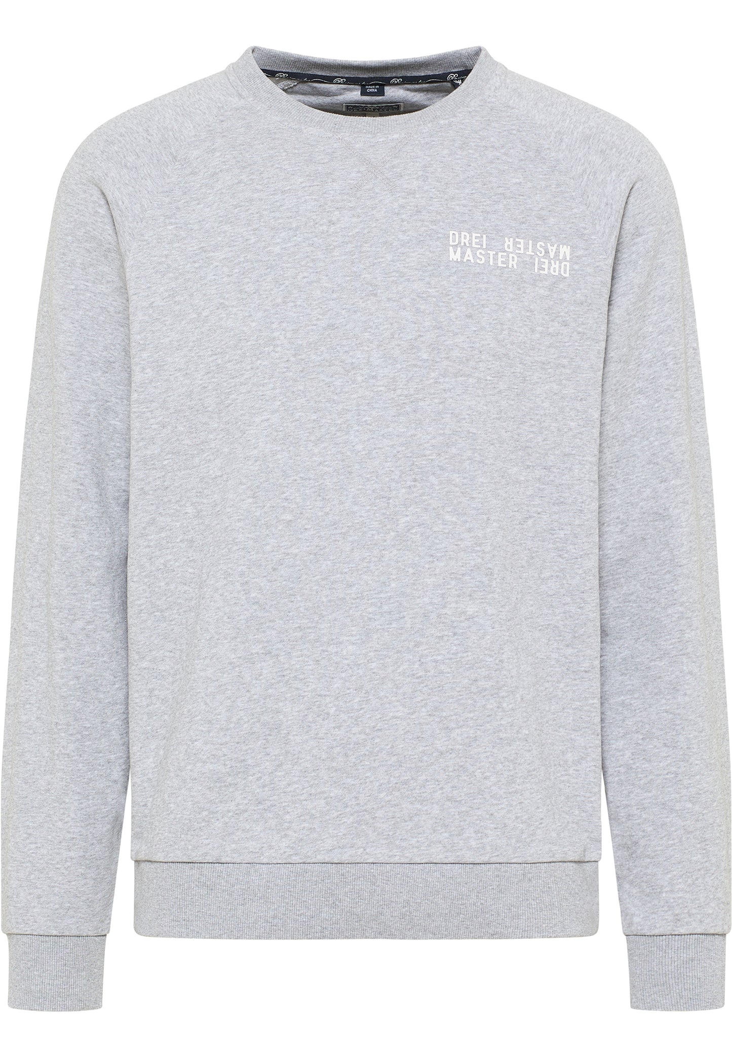 DreiMaster Maritim Męski sweter z okrągłym dekoltem