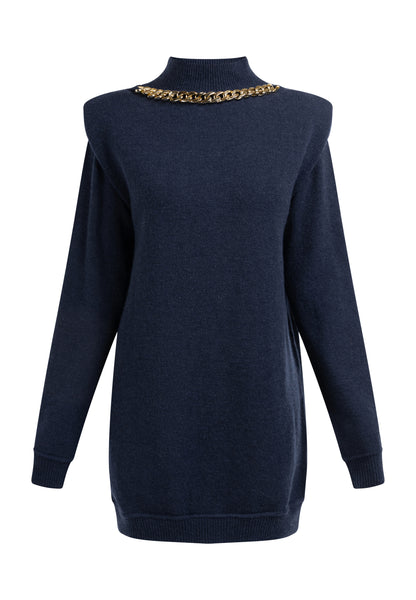 faina Kobiety Sukienka dzianinowa