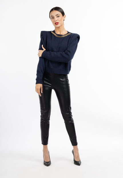 faina Damen Strickpullover