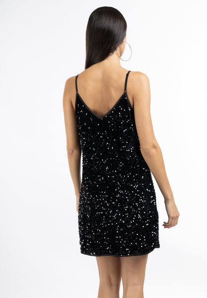 Faina Women's Dress With Sequins