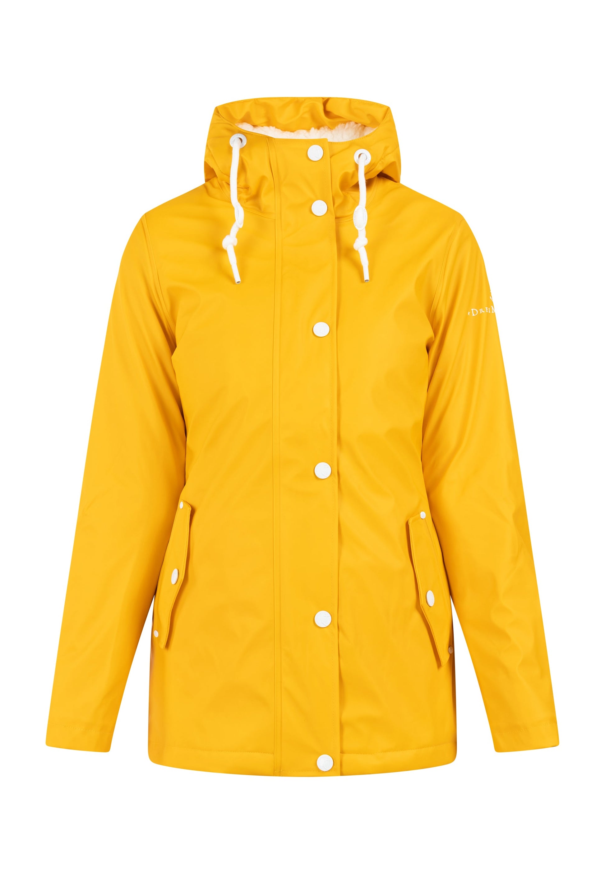 Dreimaster maritim Women's Rain Jacket With Teddy Lining