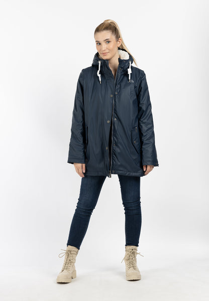 Icebound Women's Rain Jacket With Teddy Lining