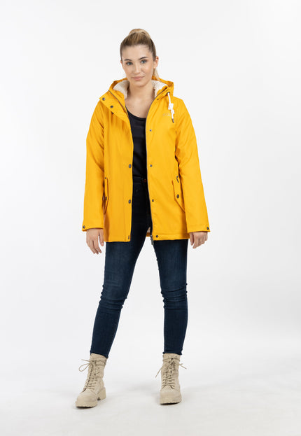 Icebound Women's Rain Jacket With Teddy Lining