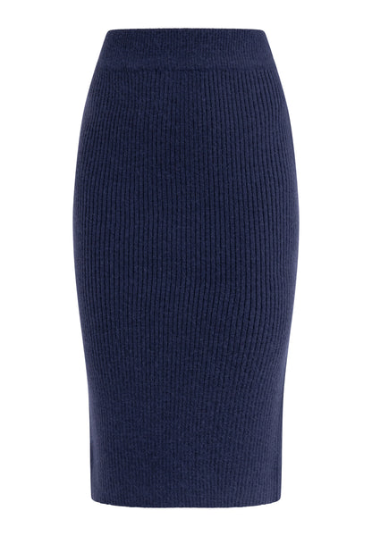 RISA Damen Strick Midi Rock