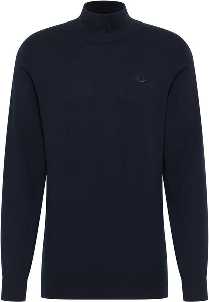 Dreimaster klassik Men's Basic Fine Knit Sweater