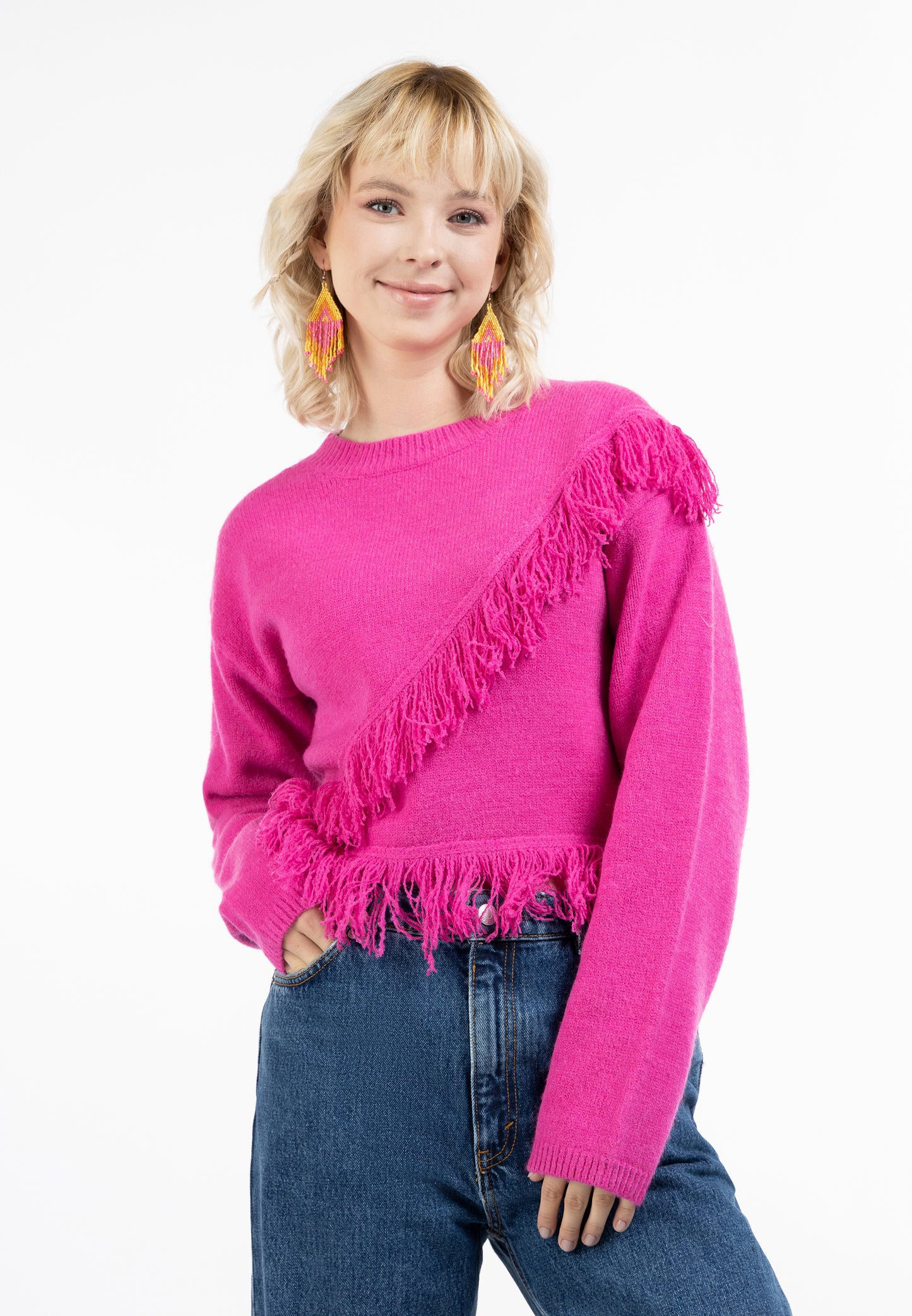 IZIA Women's Knitted Sweater