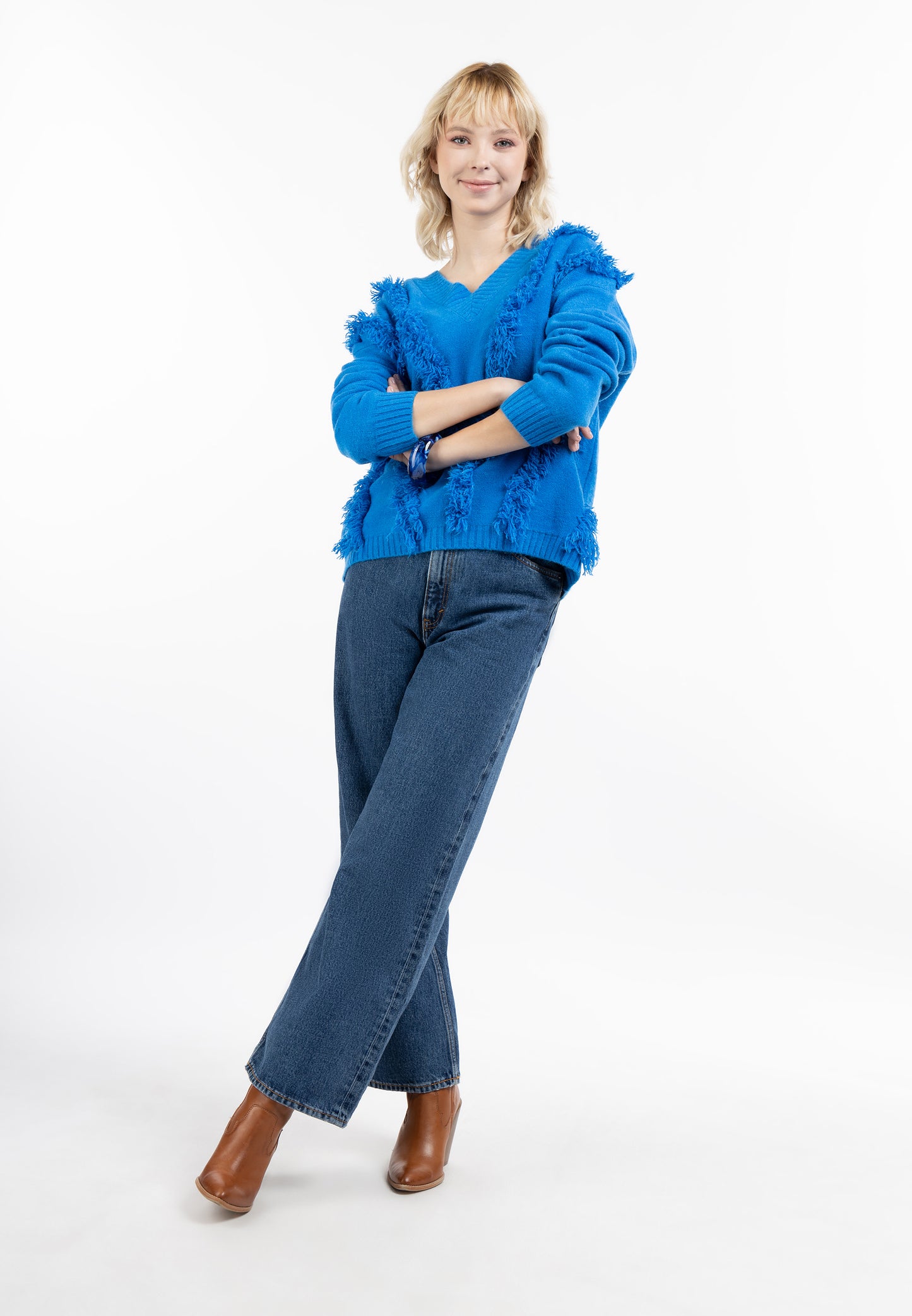 IZIA Women's Knitted Sweater