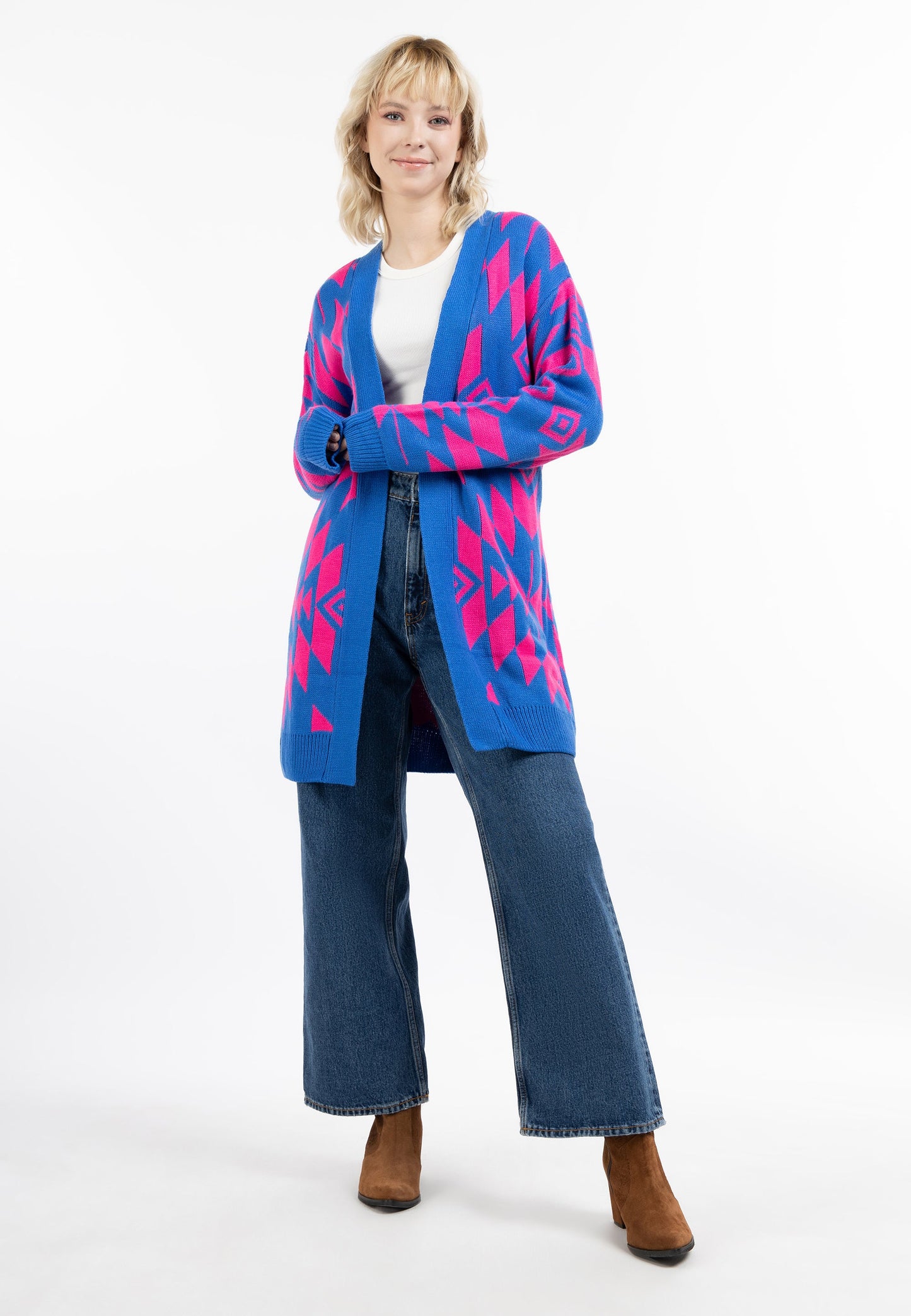 Izia Women's Open Knit Cardigan