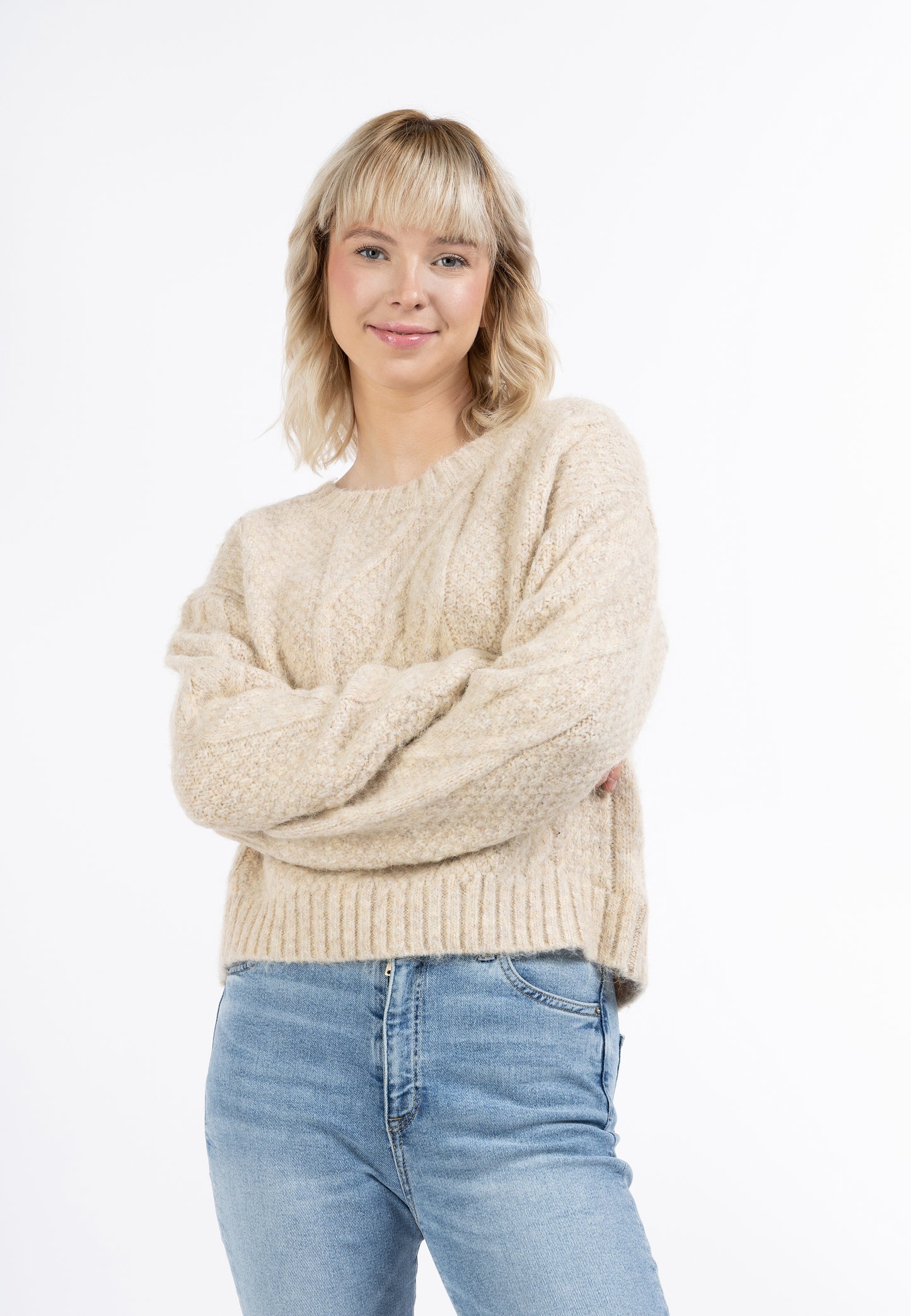 myMo Women's Knitted Sweater