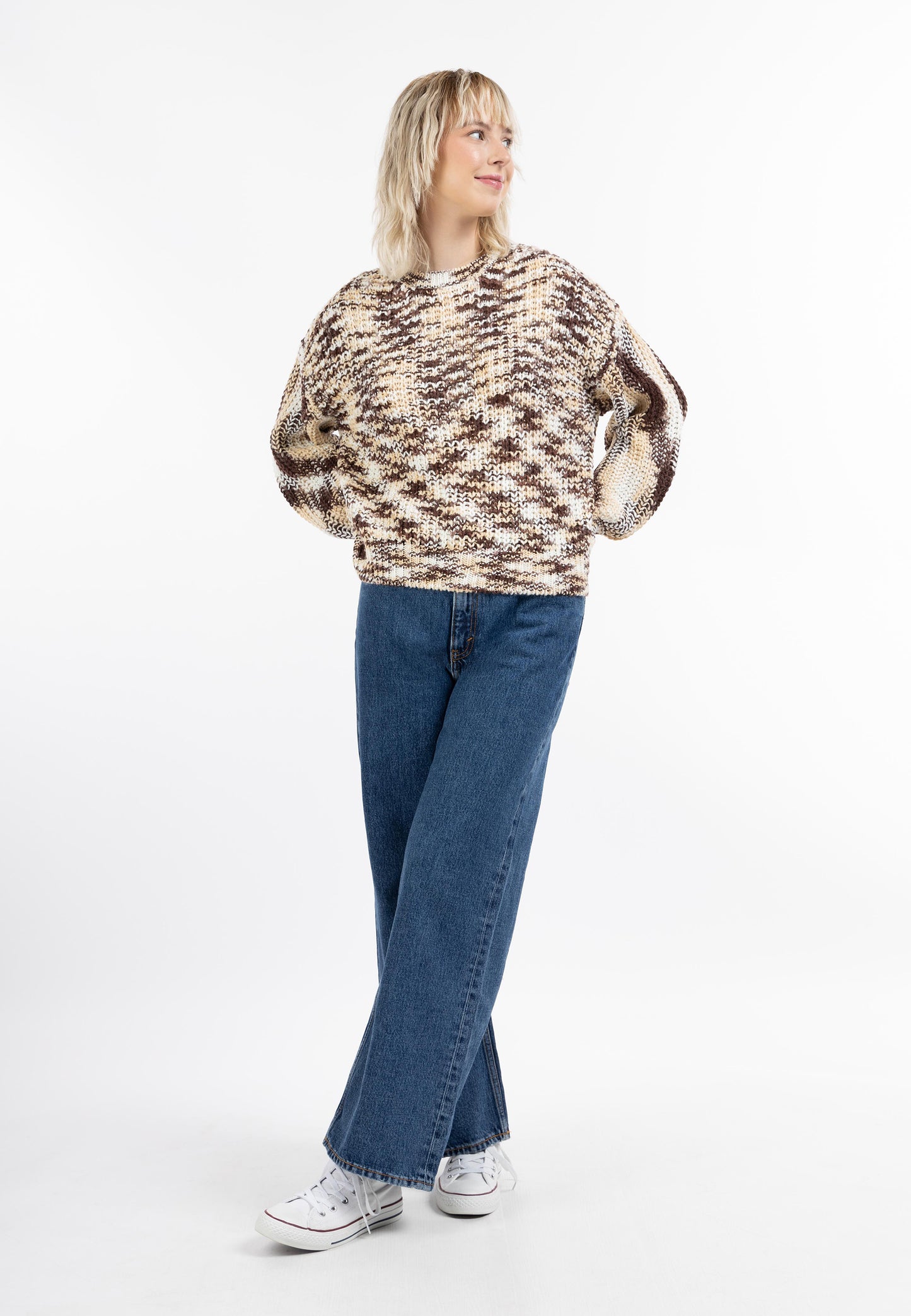 myMo Sweter Dzianinowy dla Kobiety