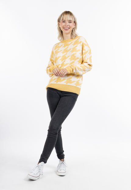 myMo Damen-Strickpullover