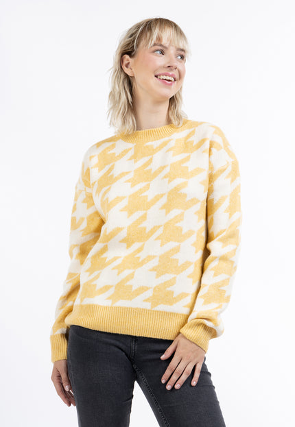 myMo Damen-Strickpullover