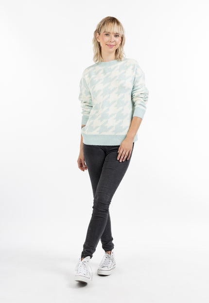 myMo Damen-Strickpullover