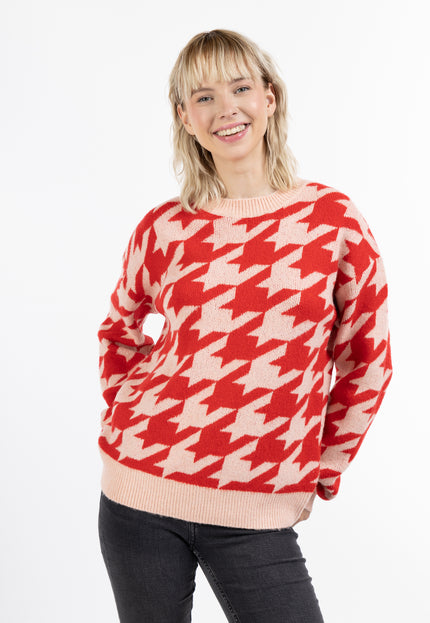 myMo Damen-Strickpullover