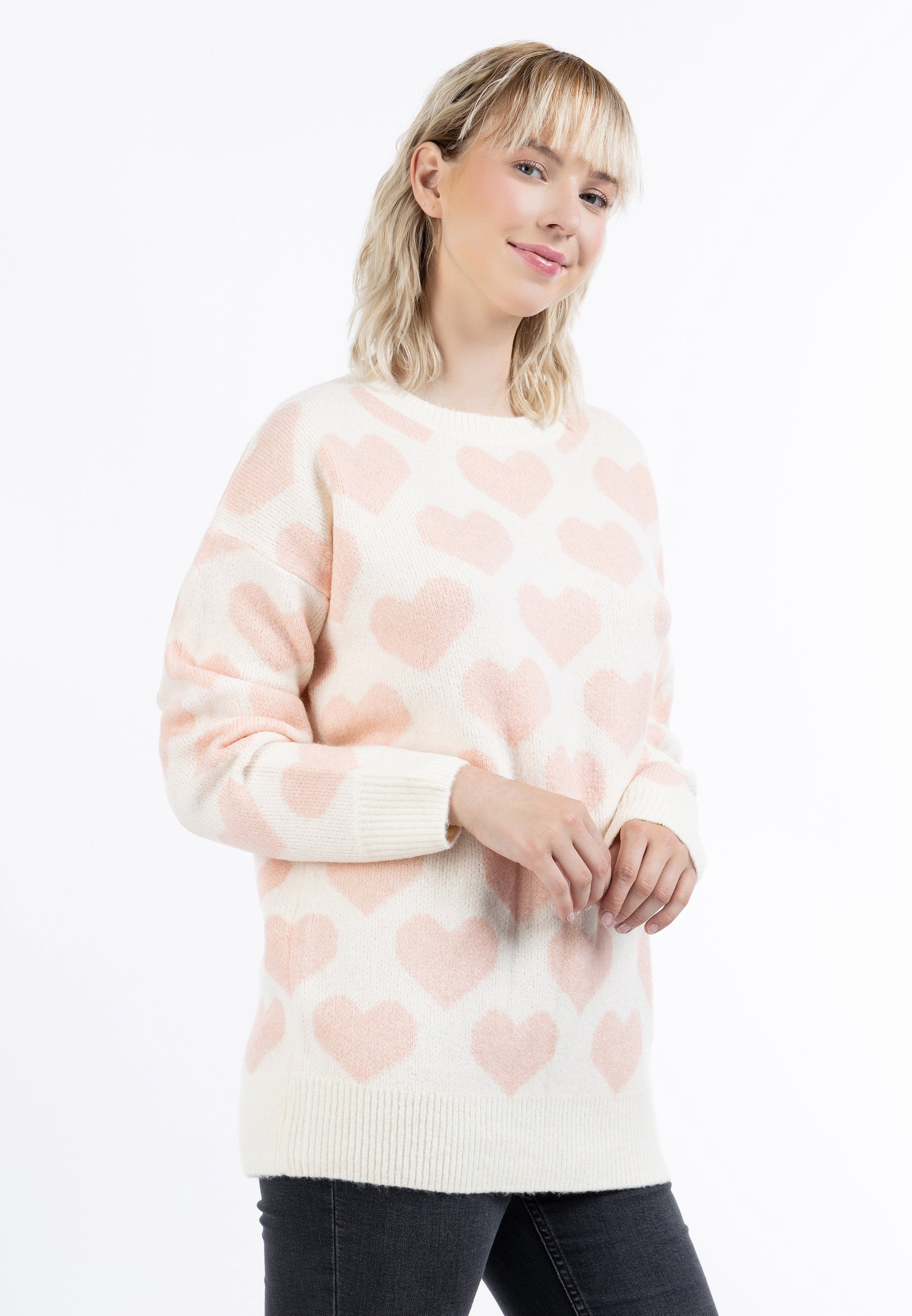 myMo Damen Strickpullover