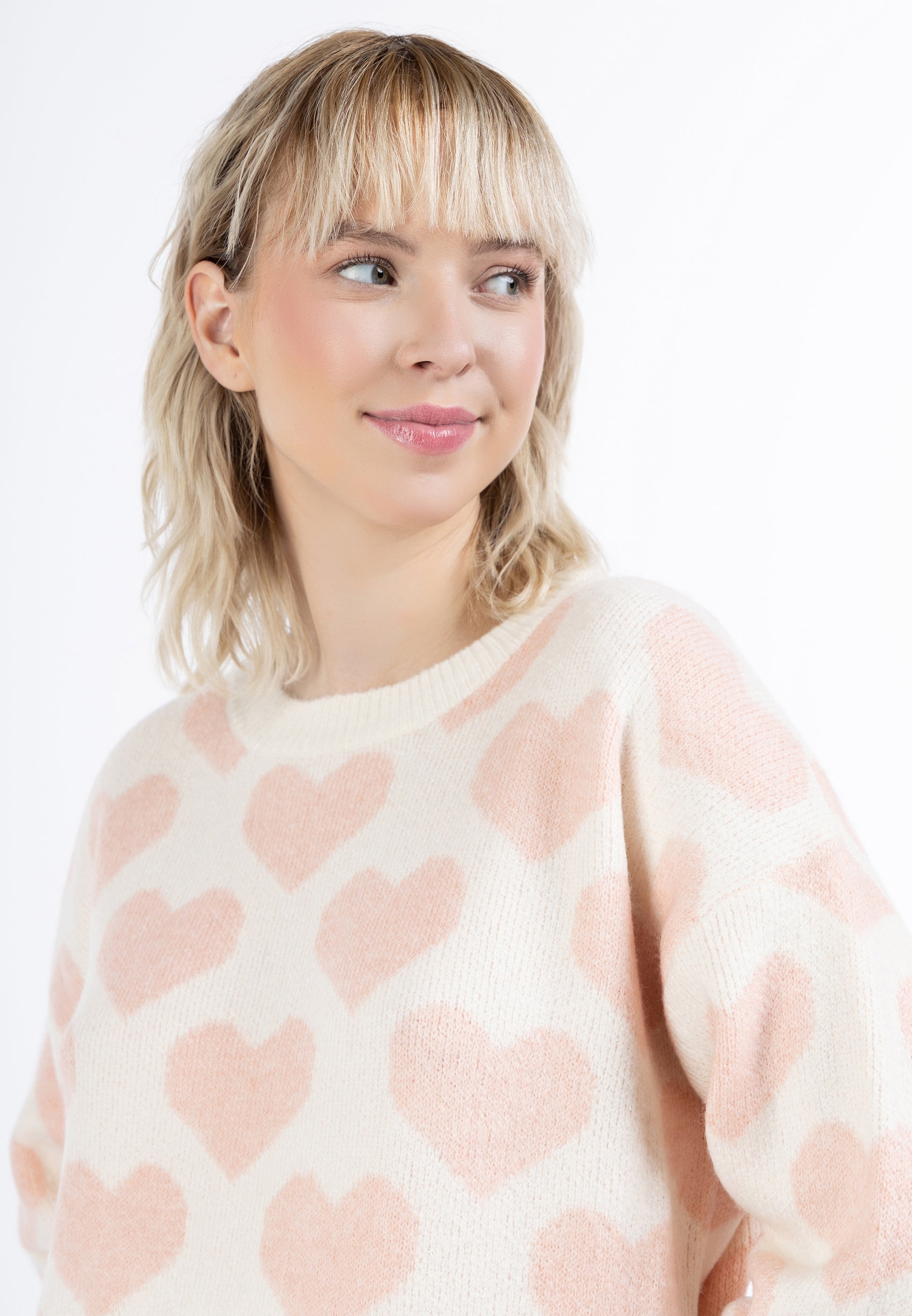 myMo Damen Strickpullover