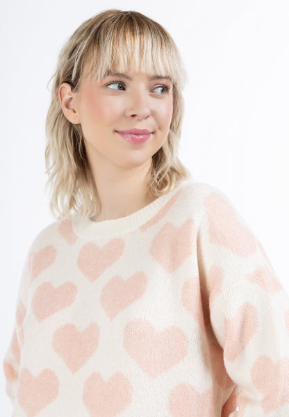 myMo Damen Strickpullover