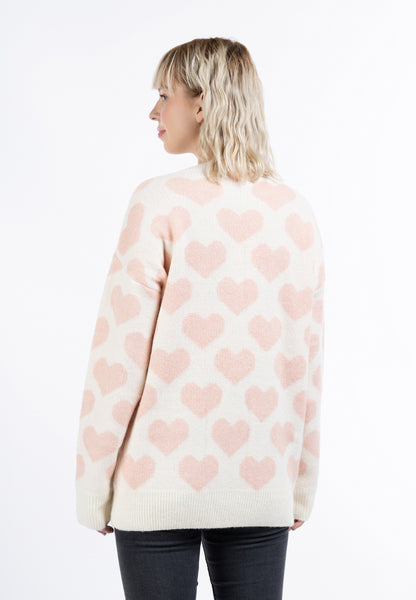 myMo Damen Strickpullover