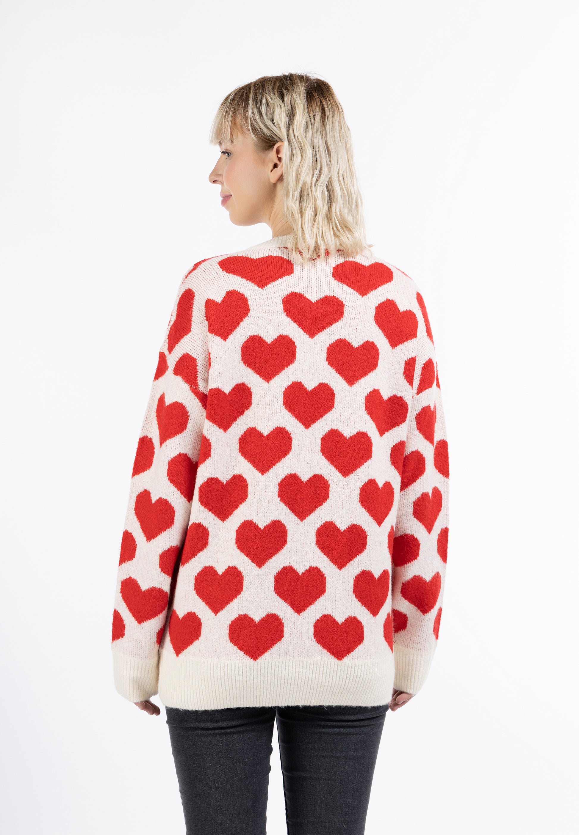 myMo Damen Strickpullover