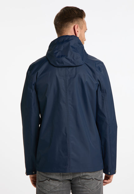 Mo Men's Rain Jacket With Interior Print