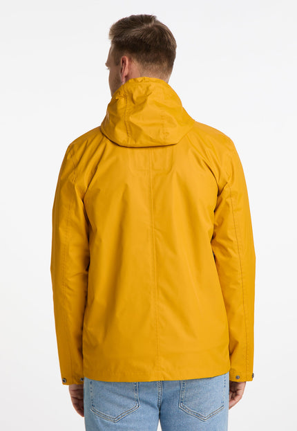 Mo Men's Rain Jacket With Interior Print