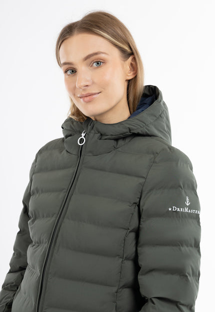 Dreimaster maritim Women's Padded Winter Jacket