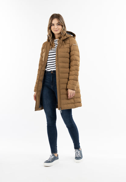 DreiMaster Maritim Kobiety Puchowy Pikowany Płaszcz