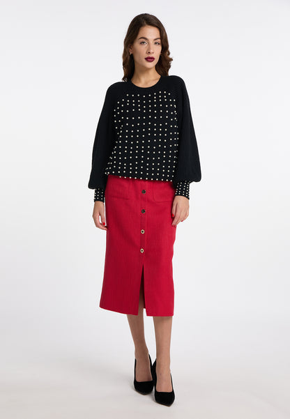 faina Kobiety Sweter Dzianinowy