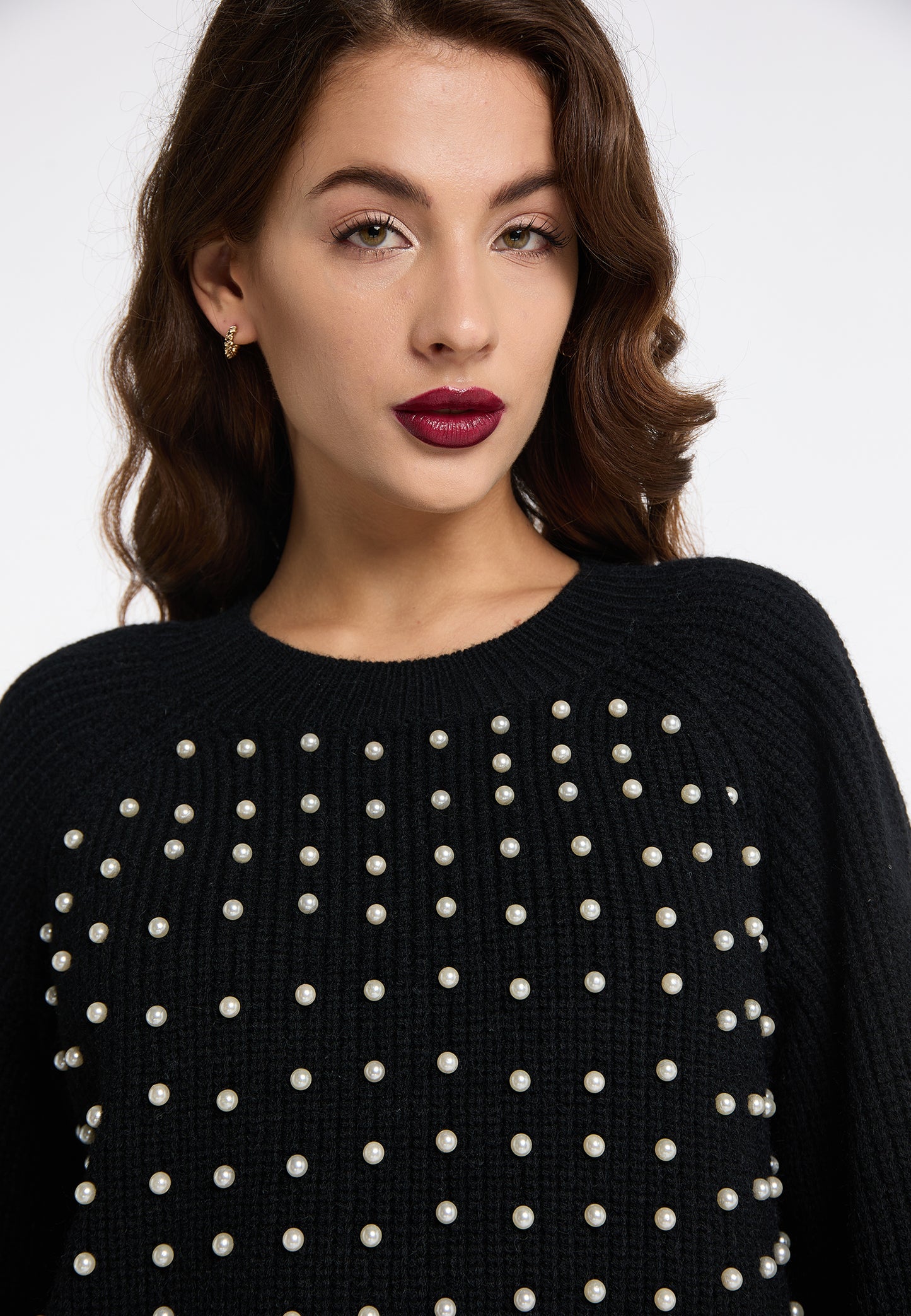 faina Kobiety Sweter Dzianinowy