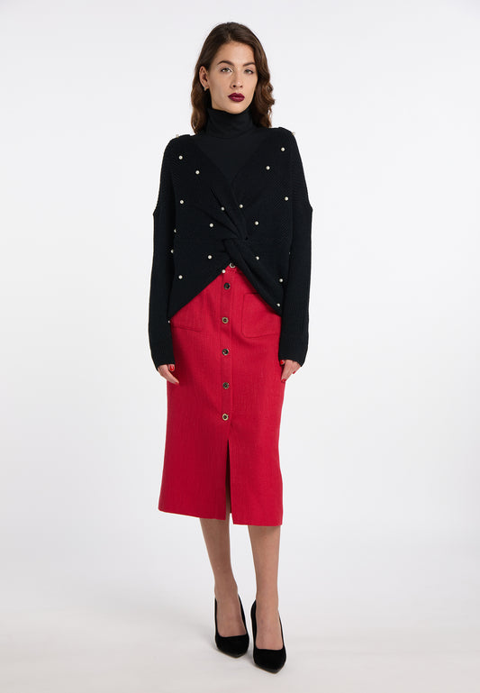 faina Kobiety Sweter Dzianinowy