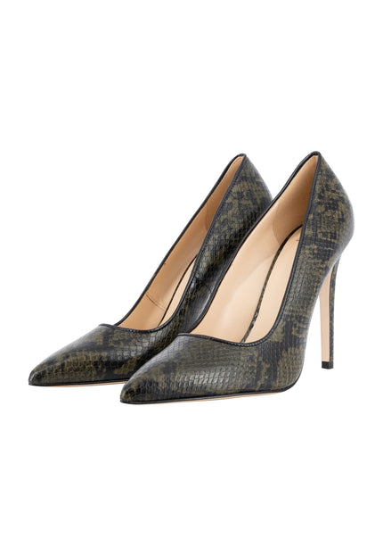 Faina Women's Pumps With Reptile Embossing